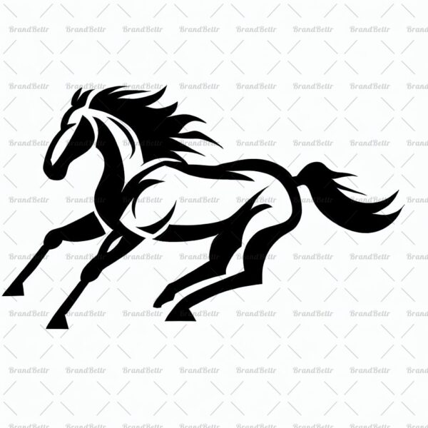 Galoppierendes Pferd